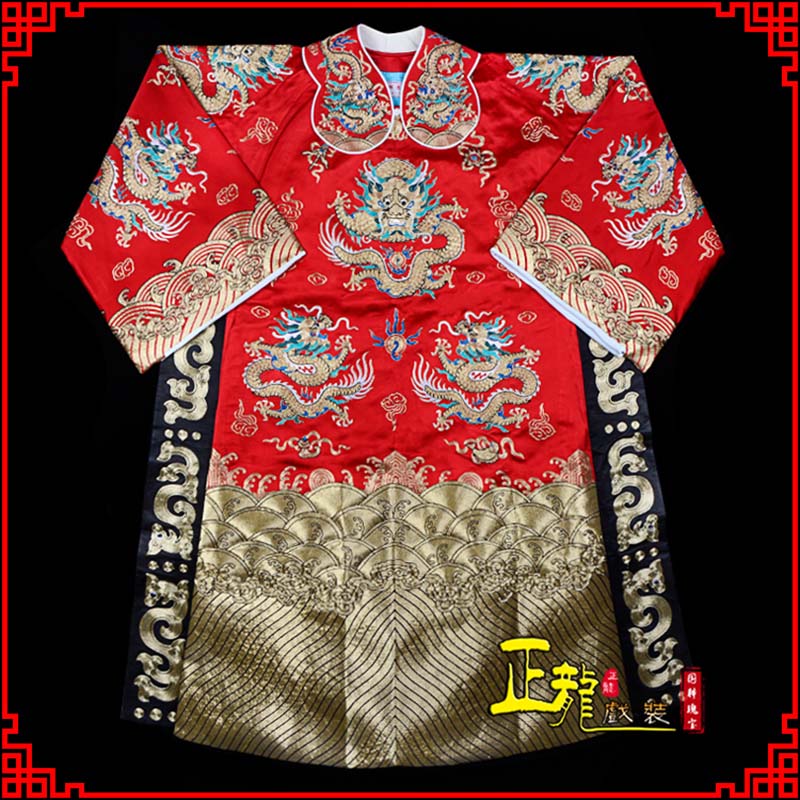 临朐皇帝蟒袍全金八宝团龙蟒